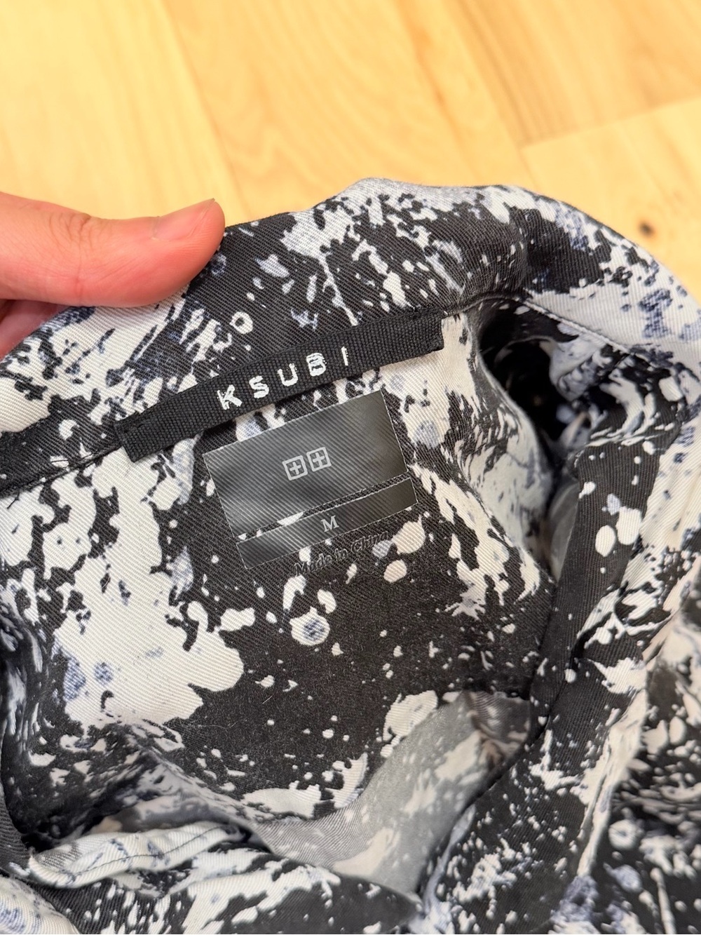 Ksubi Men’s Splash Back Short Sleeve Button Down Shirt - Picture 3 of 6